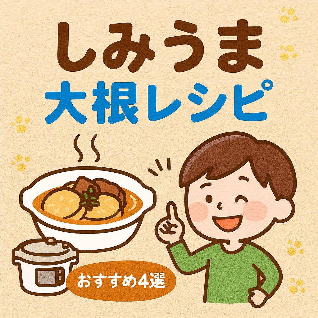 しみうま大根レシピ