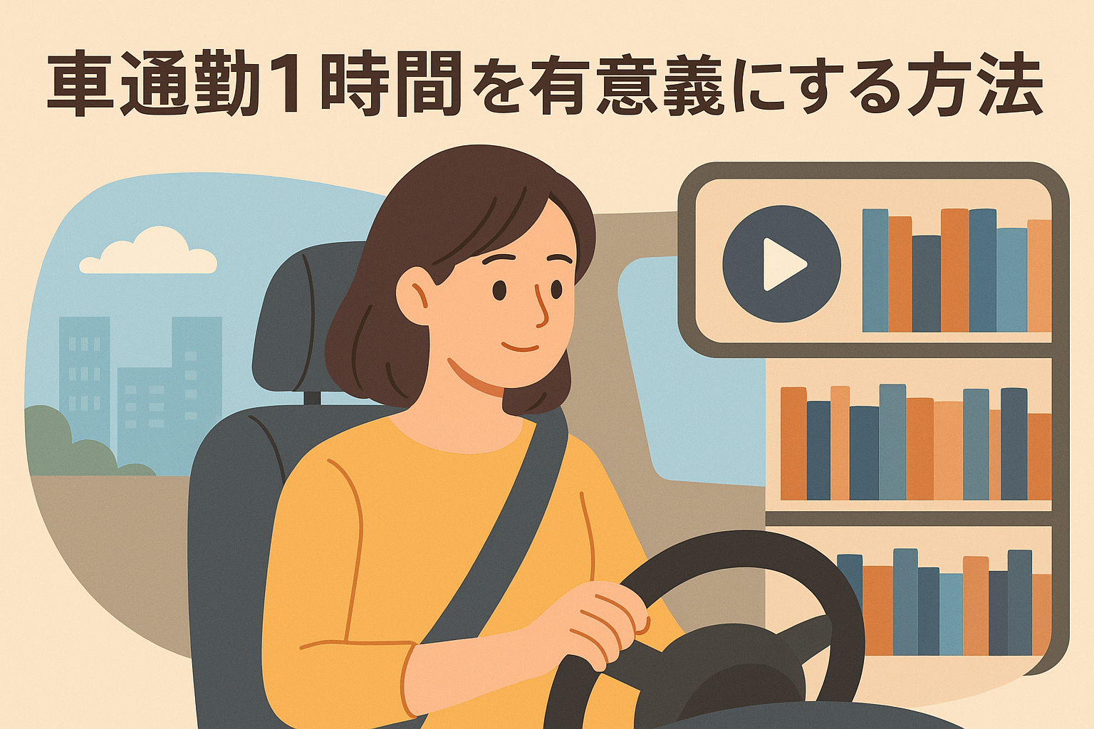 車通勤一時間