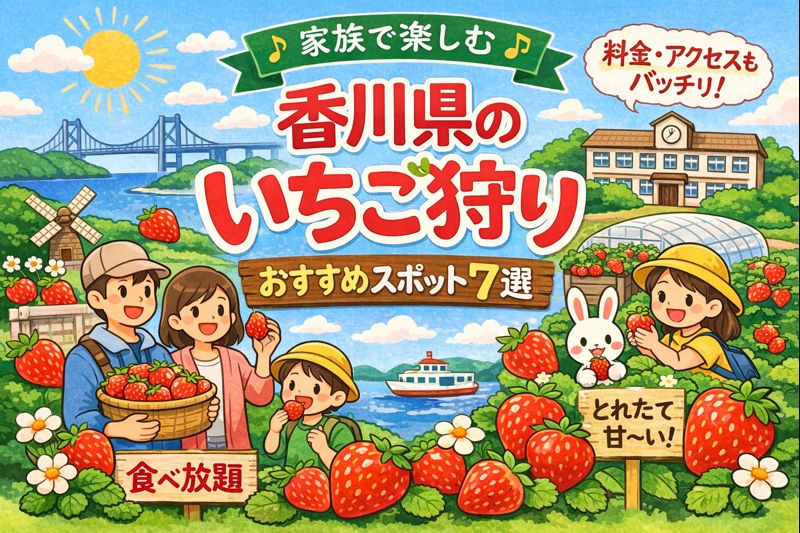 香川県いちご狩り7選