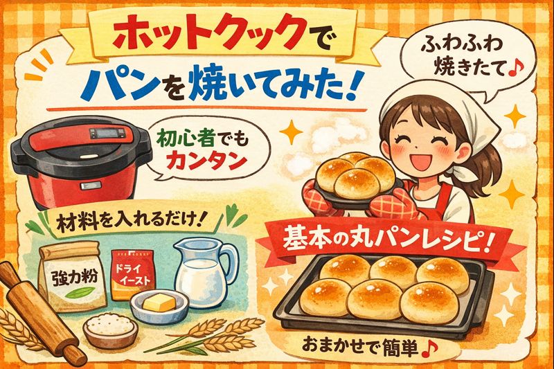 ホットクックパン作り
