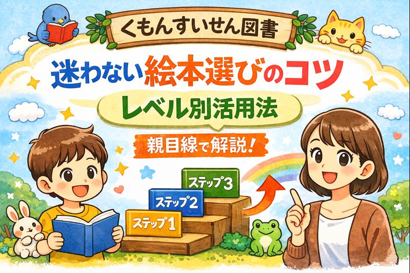 迷わない絵本選びのコツとレベル別活用法を親目線で解説