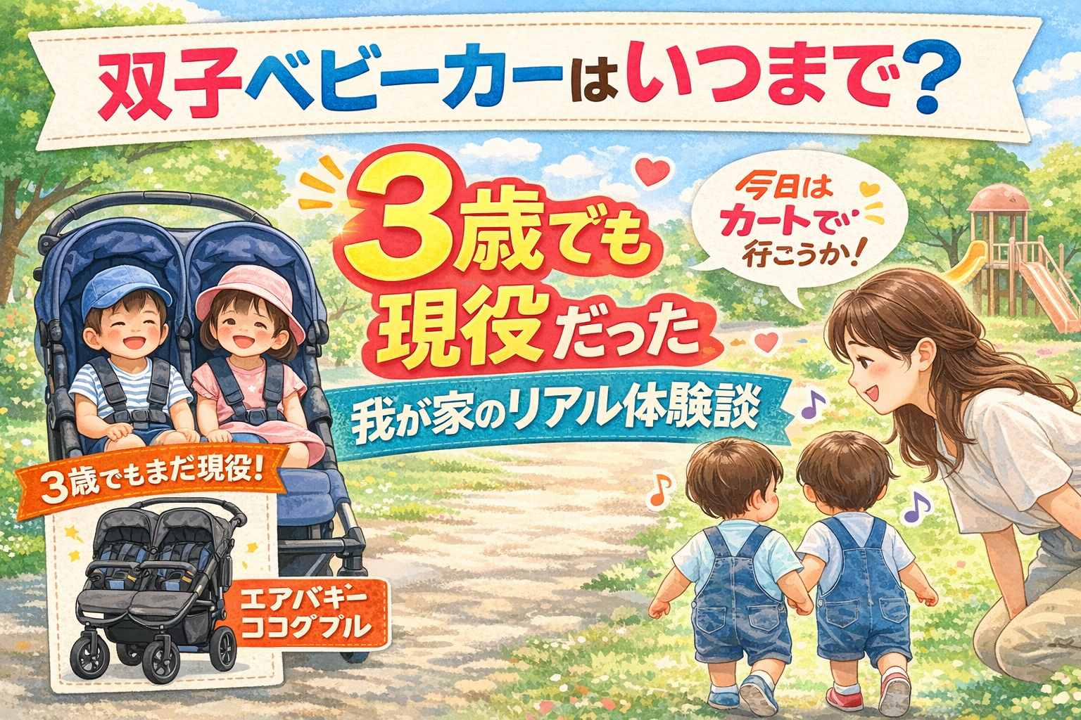 エアバギー ココダブル 口コミ